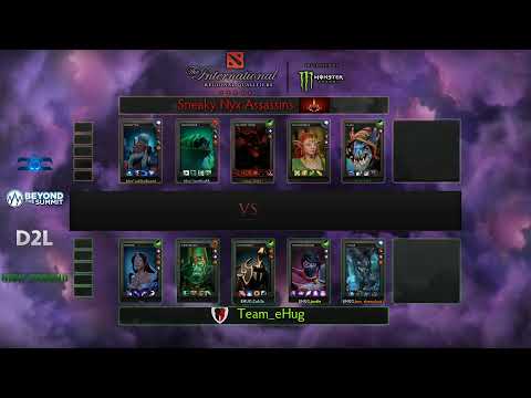 eHug vs SNA - TI4 Quals - Americas - Groups