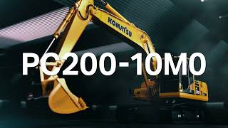 Komatsu PC200-10M0 CE Promotion video