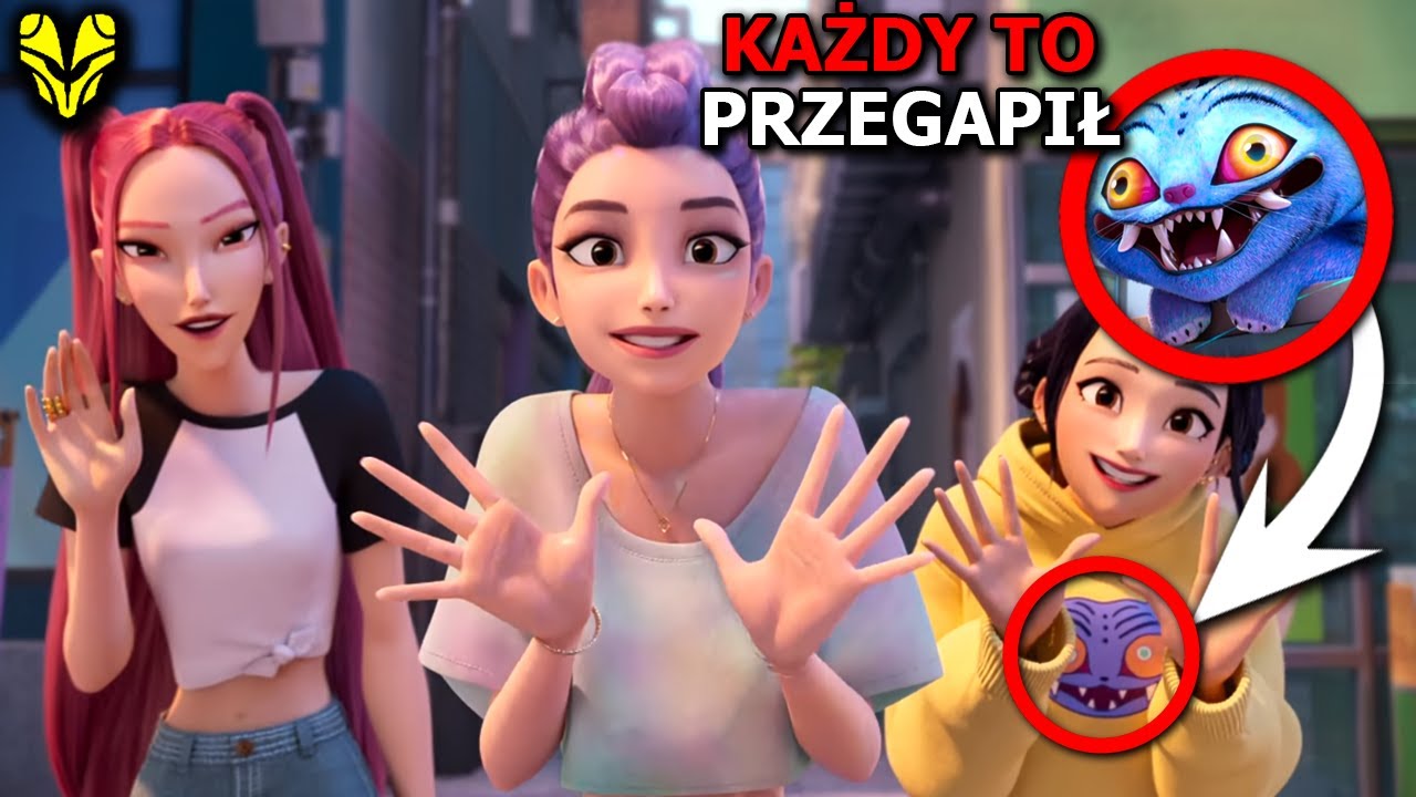 K-POPOWE ŁOWCZYNIE DEMONÓW WSZYSTKIE UKRYTE DETALE