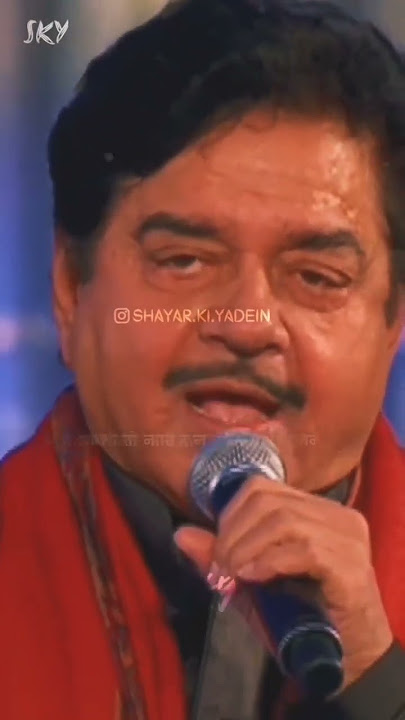 mutthi bhar zamin nampi hai baki sara aasam hai#the great shatrughan sinha #motivational #quotes