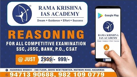 REASONING FOR ALL COMPETITIVE EXAMINATION