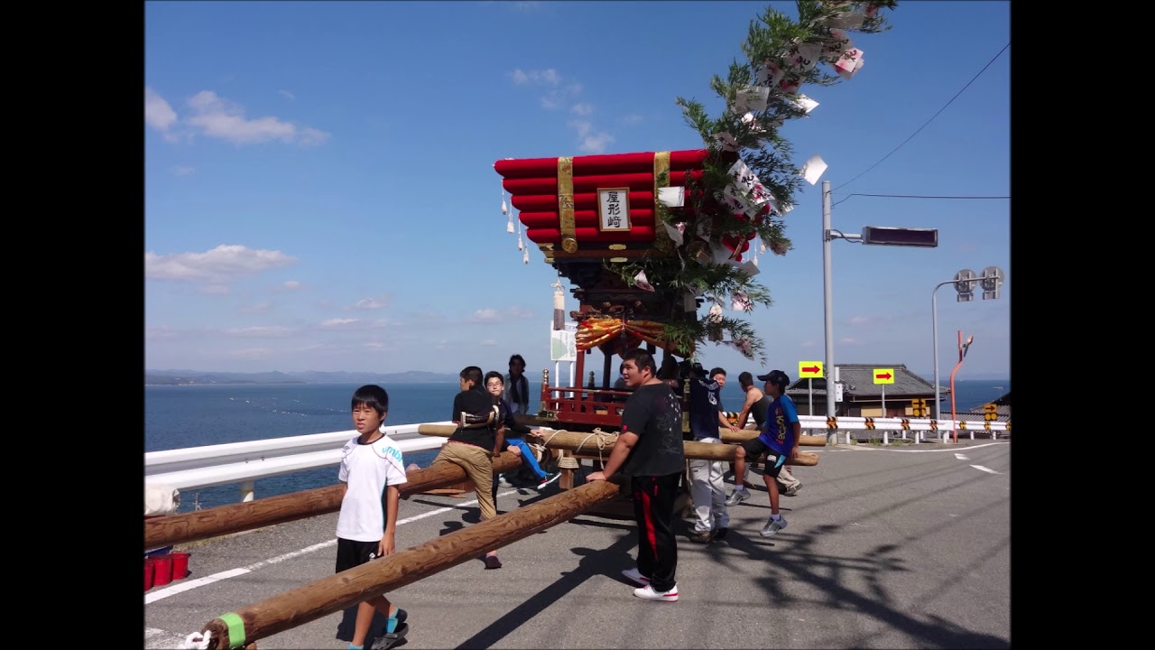 小豆島　太鼓祭り　伊勢音頭（屋形崎バージョン）
