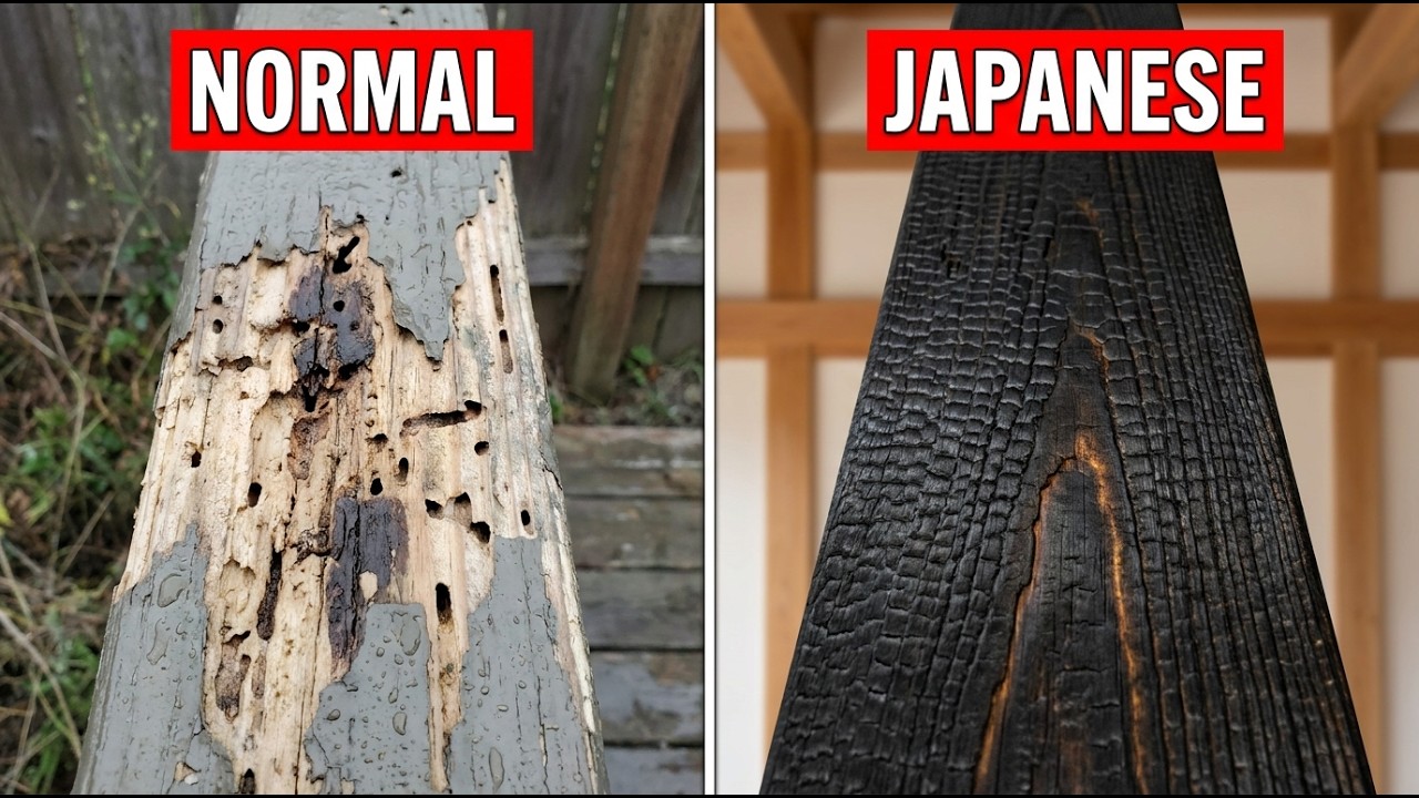 The Japanese Method to Make Wood Bug-Proof and Rot-Resistant (No Toxic ...
