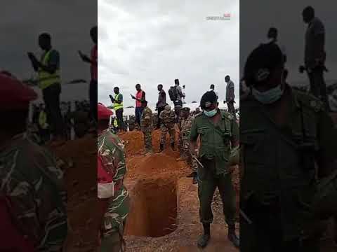 Burial of the 9 Senseli open pit mine accident