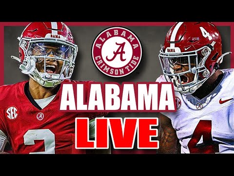 WATCH: Alabama Crimson Tide LIVE 22/ THE FUTURE IS NOW