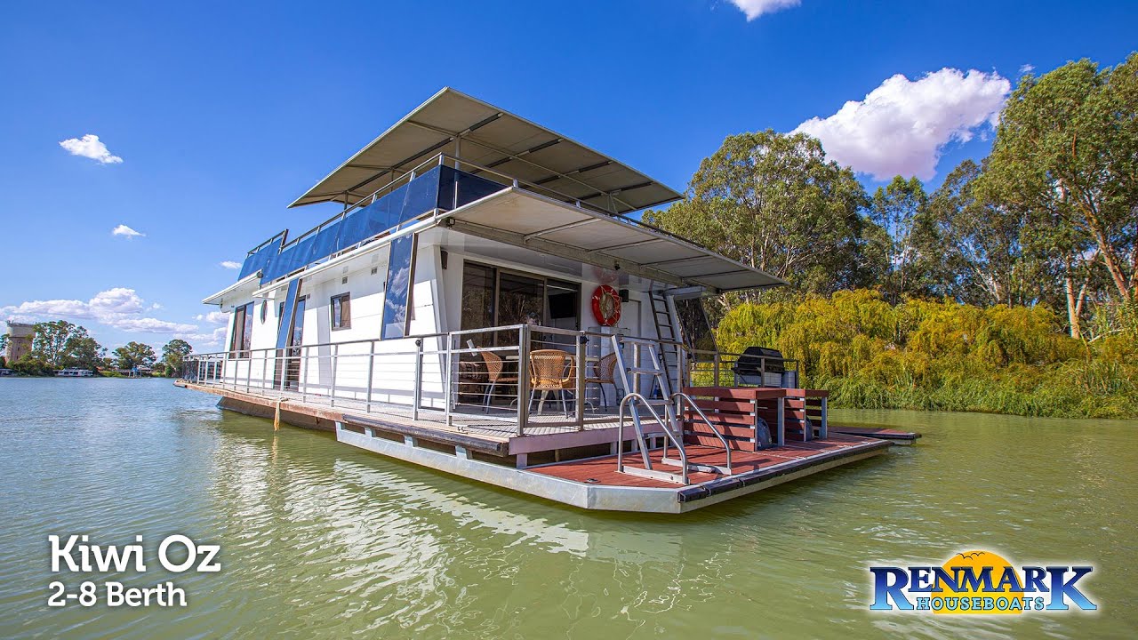 Kiwi Oz 28 Berth Houseboat Renmark Houseboats YouTube