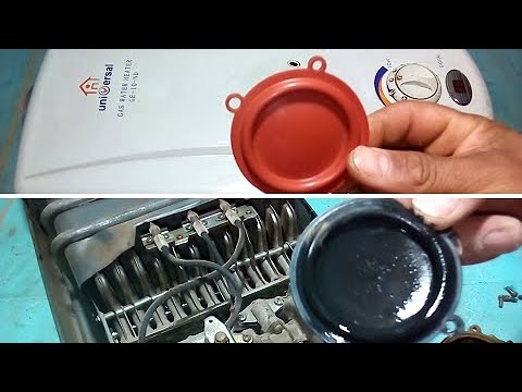 كيفيه تغير جلدة الرداخ سخان غاز يونيفرسال 10 لتر خطوة بخطوة بالتفصيل