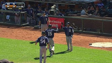 SD@SF: Guzman drills a two-run homer to left field