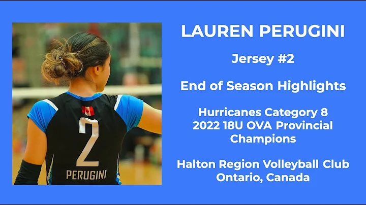 18U End of Season Highlights | Lauren Perugini #2 ...