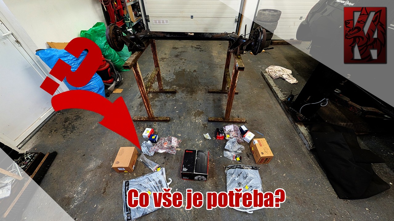 VW Lupo | kubys4 | Demontáž všeho z nápravy!