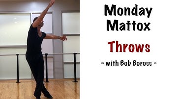 "Throw" Exercise - Matt Mattox Jazz Dance Technique - with Bob Boross