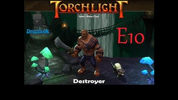Torchlight PC E10 Destroyer Glyph of Turning Gameplay FHD