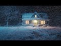 A Fierce Snowstorm | Fall Asleep With The Sound Of Howling Winds And Heavy Snowfall