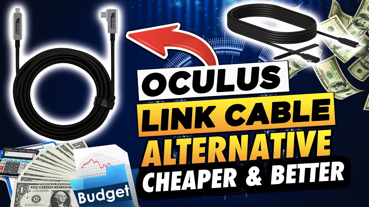 The CHEAPER And BETTER Oculus Link Cable Alternative - VR Cover Premium USB-C Cable For 2 - YouTube