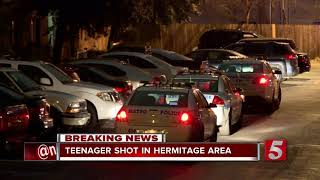 Police Investigating After Teen Shot In Hermitage