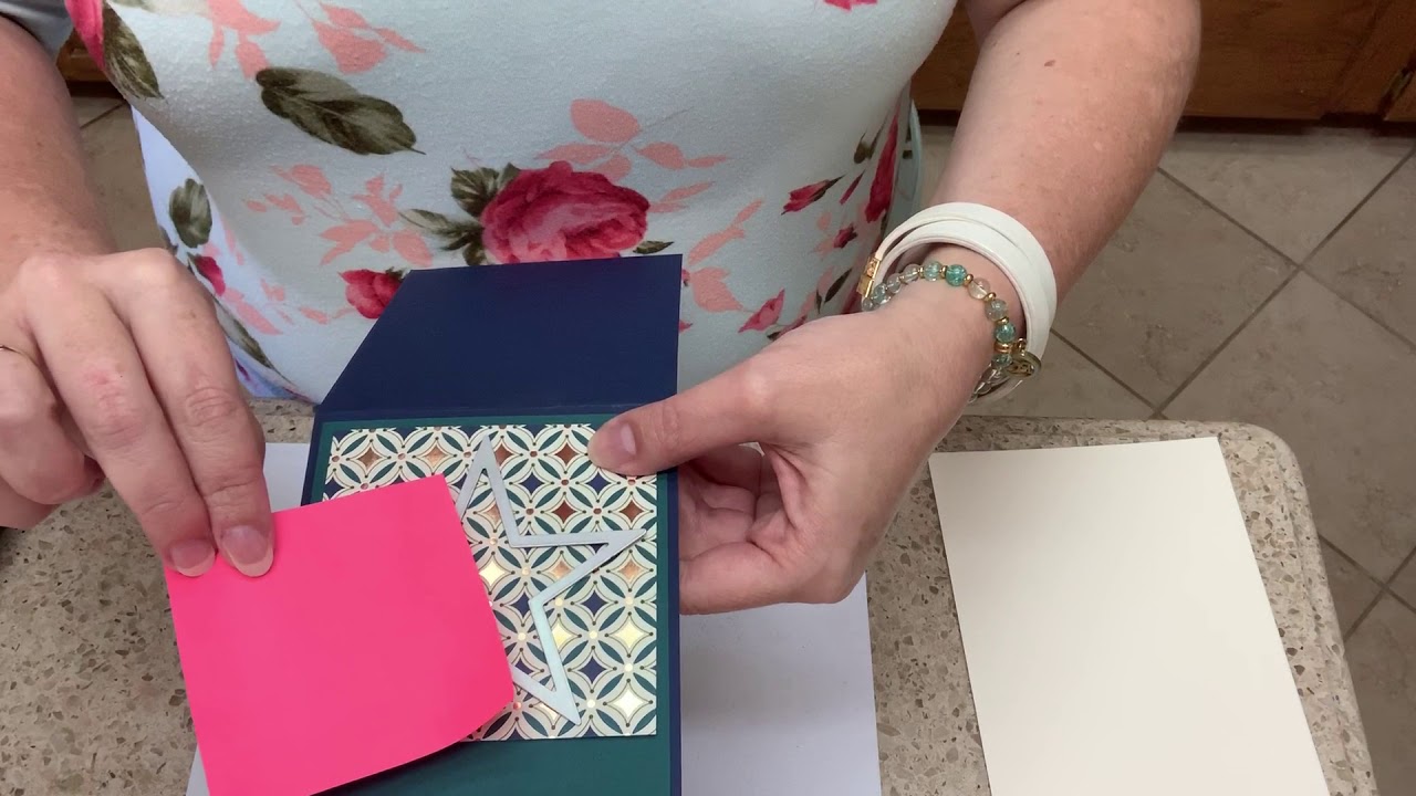 Saving Time on Christmas Cards #1 Heat Embossing - YouTube