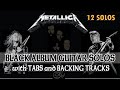 METALLICA BLACK ALBUM ALL GUITAR SOLOS