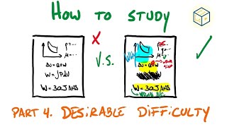 How to Study (Part 4) | Why Struggling Is Good for You | Desirable Difficulties