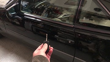 1995 R129 Key Fob Operation