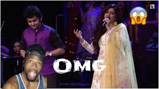 Berklee Indian Ensemble ft Shreya Ghoshal - Mannipaaya (LIVE) (REACTION)