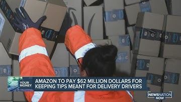 FTC: Amazon took $62 million in tips from drivers