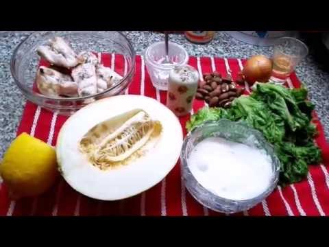 Video: Chicken Salad With Melon