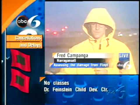 WLNE - Fred Campagna at the New Bedford Hurricane ...