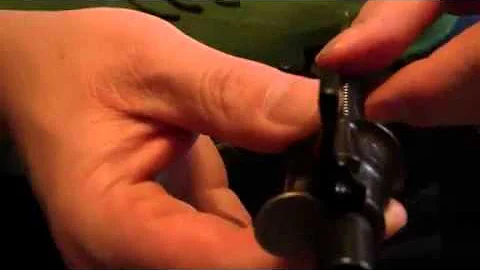 Mauser 98 Bolt Removal With The Buehler Low Profile Safety