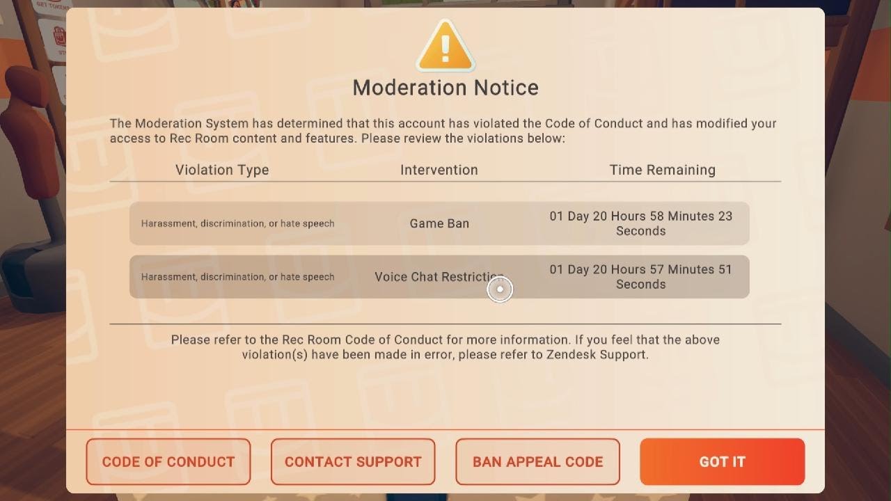 Rec Room is trash worst moderation than twitch