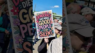 Some of the signs at the May 1 March for Humanity/ ICE Out of Long Island protest,  Hempstead, NY