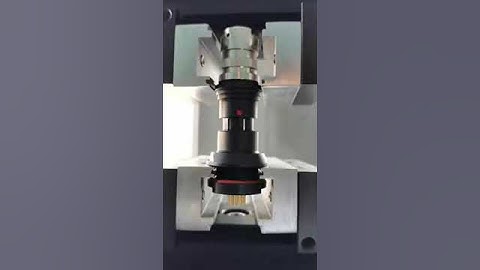 AF series waterproof connector plug and socket, push pull test