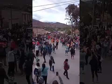 Una multitud participó del lanzamiento del Carnaval en Tilcara