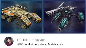 GDI APC vs Scrin Disintegrator -  Nice Comback