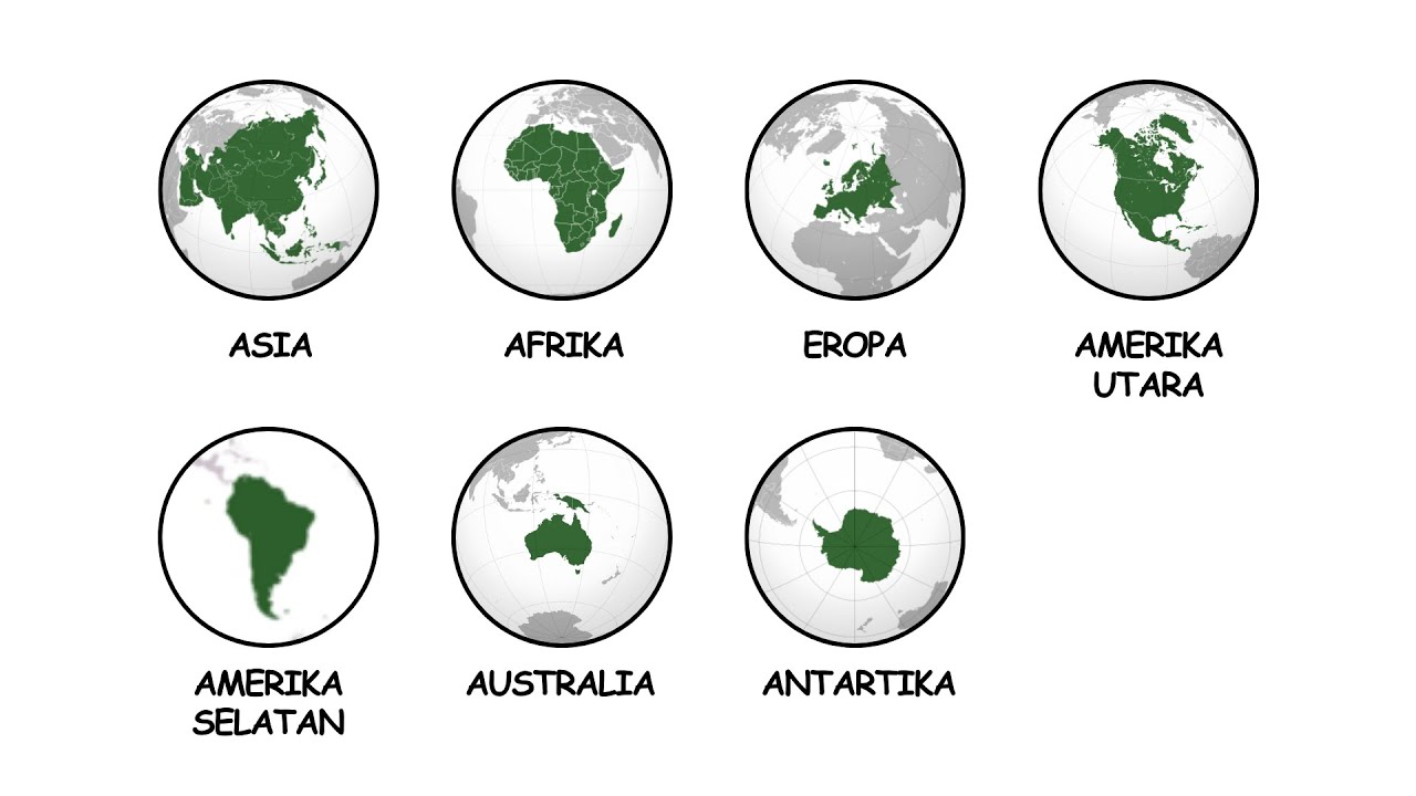 Semua Benua di Dunia Dijelaskan dalam 15 Menit !
