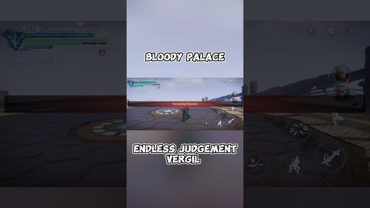 Endless Judgement Vergil | Vergil Bloody Palace | Devil may cry peak of combat 