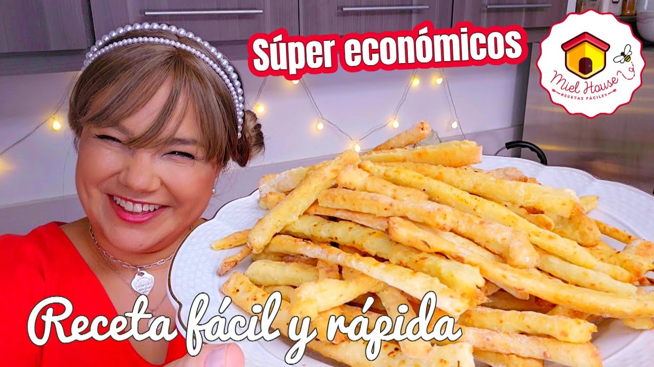 Hacé conmigo los SNACKS más RICOS Y FACILES  palitos de cebolla crujientes RIQUÍSIMOS