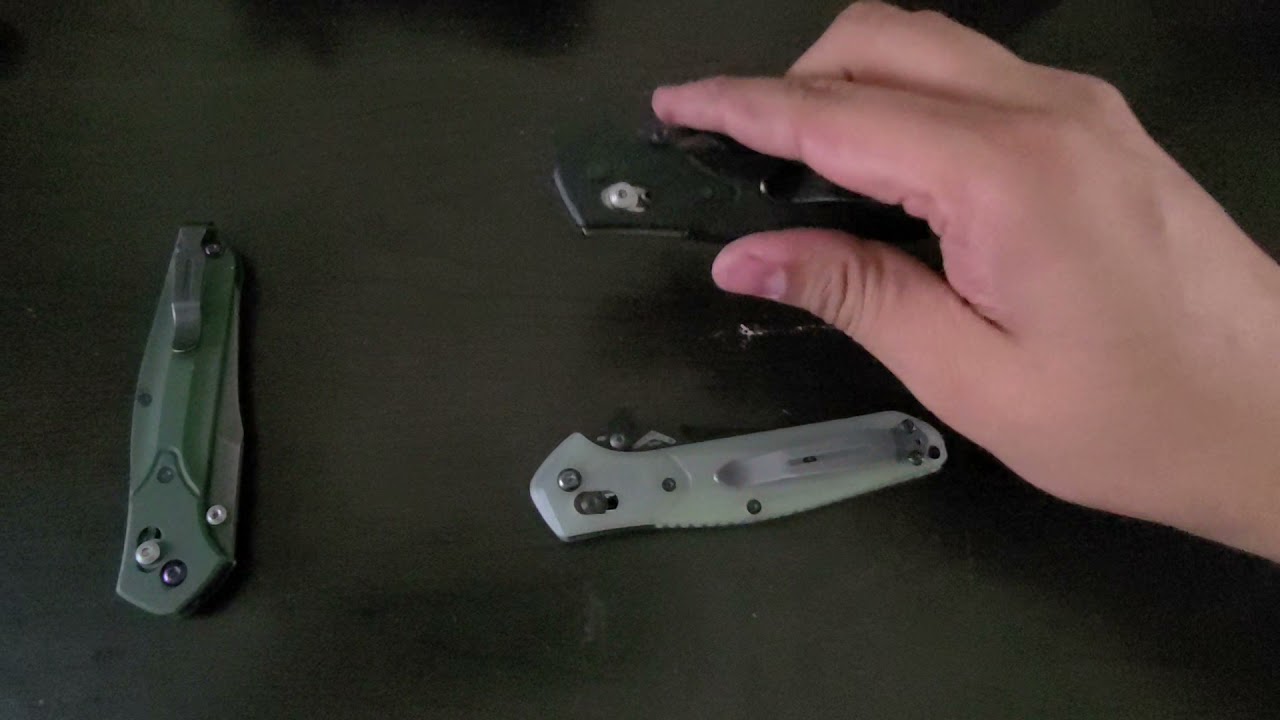 Benchmade 940/943/940-2/ comparisons