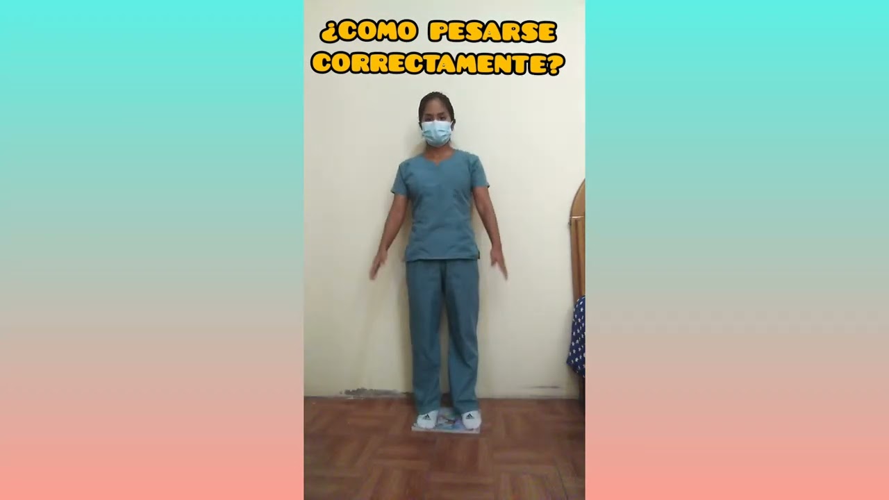 ¿Como pesarse correctamente?