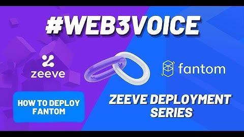How to Deploy a Fantom Node - Zeeve Deployment Series - Zeeve Platform Overview