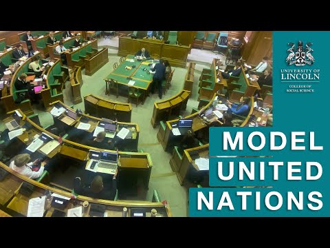 YouTube video for Model United Nations 2023