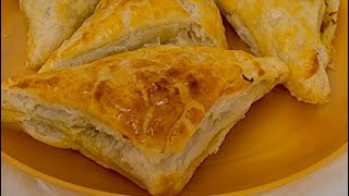 Chicken patties / chicken puff pastry || চিকেন প্যাটিস / চিকেন পাফ প্যাস্ট্রি || Recipe #13