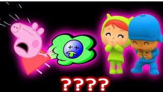 10 Peppa Pig Farting & Pocoyo & Nina Laughing Sound Variations In 45 Second