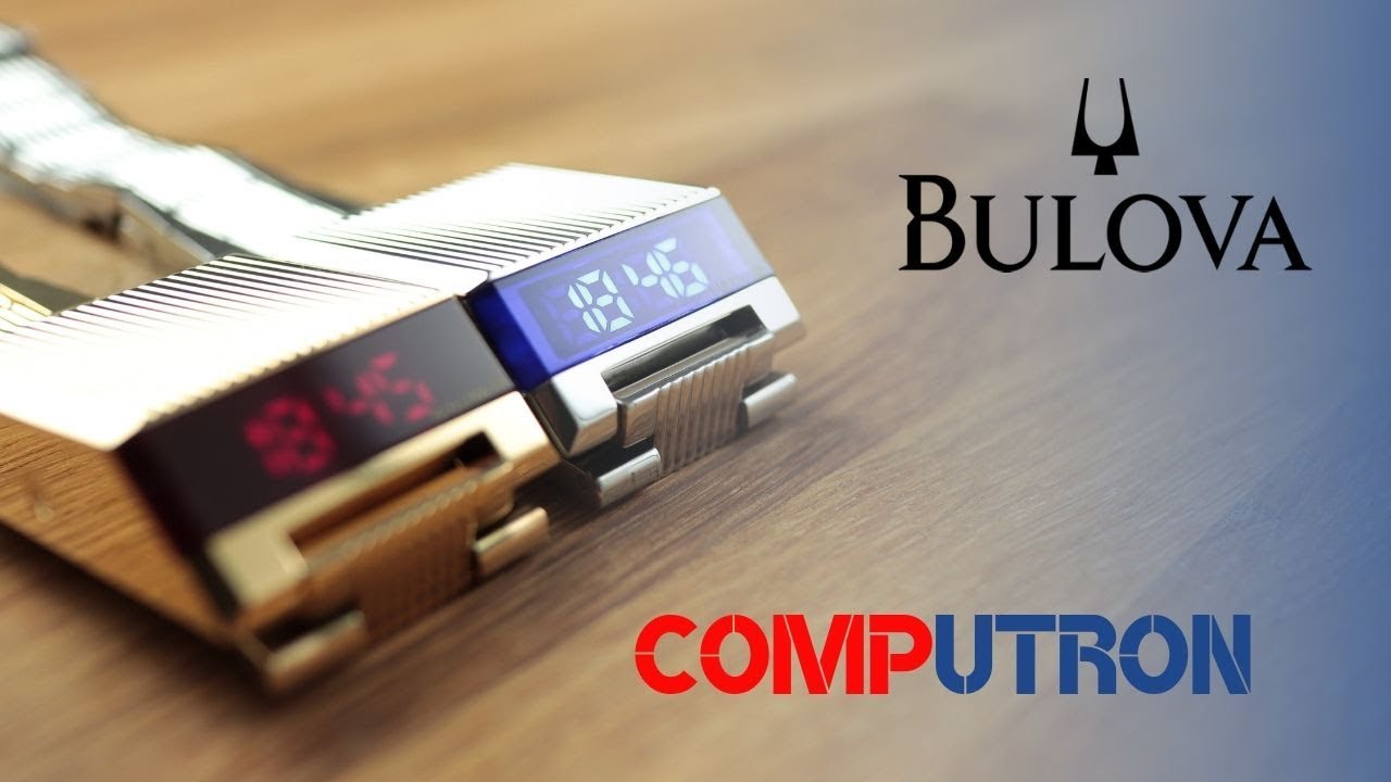 Recenzja zegarka Bulova Computron (wersja złota i srebrna)