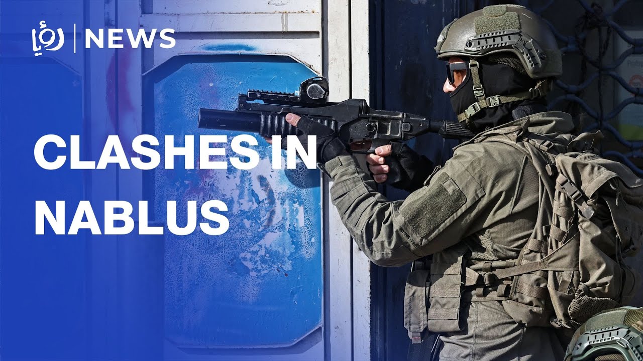 Palestinians clash with ‘Israeli’ forces during West Bank raid