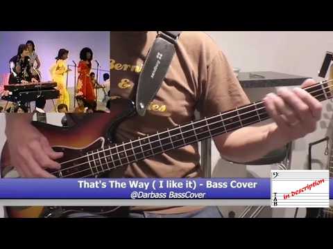 [KC & The Sunshine Band] That's The Way (I like it) - Bass Cover 🎧 (with bass notes & tabs pdf)