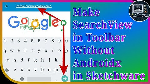 How to make Search Action in Toolbar without Androidx in Sketchware || Gliese Developer ||