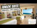 Junior Suite Ocean View (Double Beds) | Dreams Los Cabos | Full Walkthrough Tour & Review | 4K