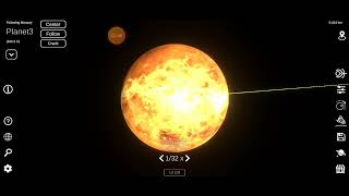 Creating solar system in solar system simulator screenshot 5