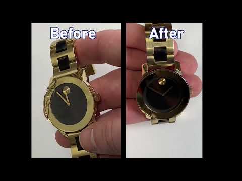 Movado Watch Repair - Before and After