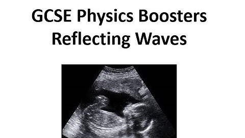 GCSE Physics Boosters: Reflecting Waves